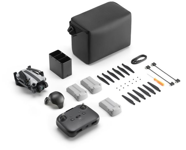 SKYROVER X1 8K Drone Fly More Combo Gray Remote Controller-14