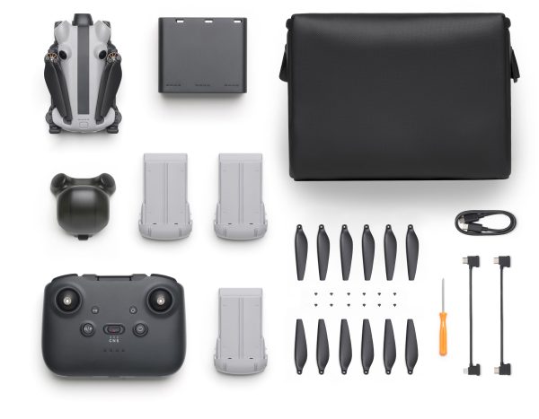 SKYROVER X1 8K Drone Fly More Combo Gray Remote Controller-1