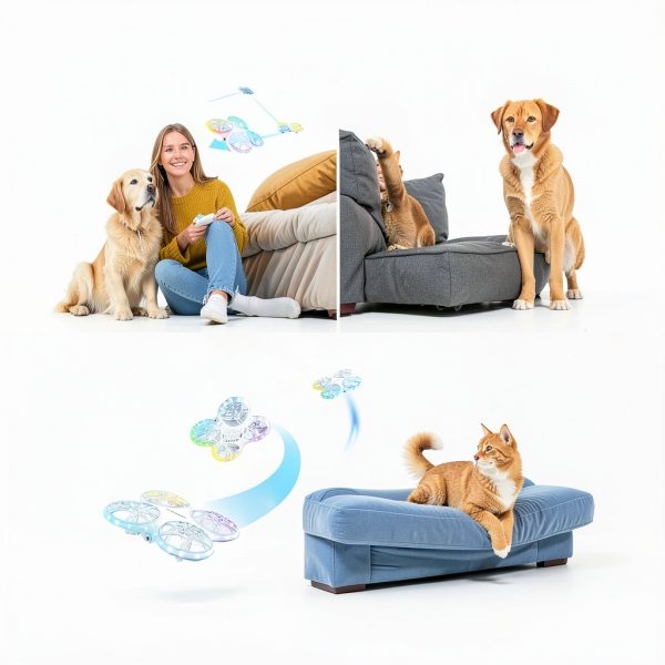 Snaptain K30 Mini Drone 720P HD Camera Colorful Lighting-8