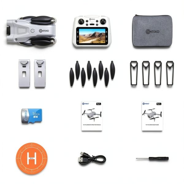 Contixo F21 Lumo Pro Mini FPV Drone Camera Foldable-7