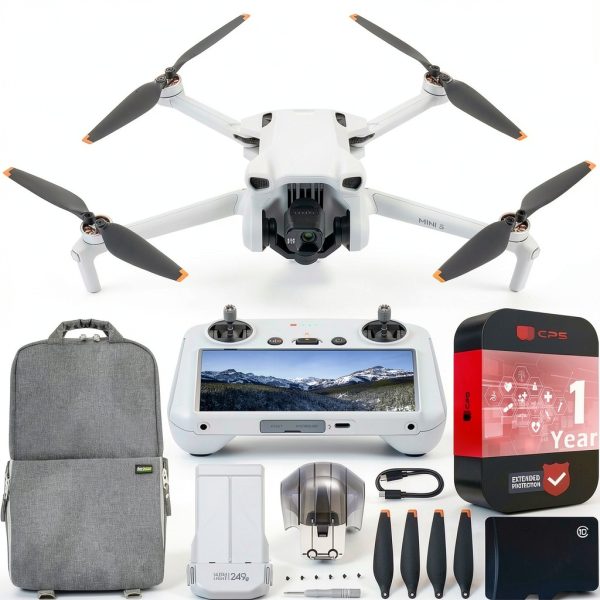 DJI Mini 3 Drone 4K Quadcopter Lightweight Compact Bundle-0
