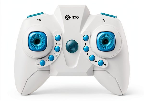 Contixo Mini Light Up Drone with Remote Controller Blue-10