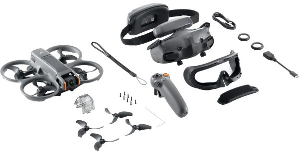 DJI Avata 2 Drone Fly More Combo Gray Single Battery-4