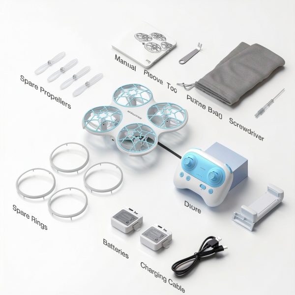 Snaptain K30 Mini Drone 720P HD Camera Colorful Lighting-7