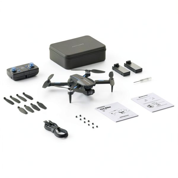 Snaptain S5C Elite 1080p Drone Remote Controller Black-1