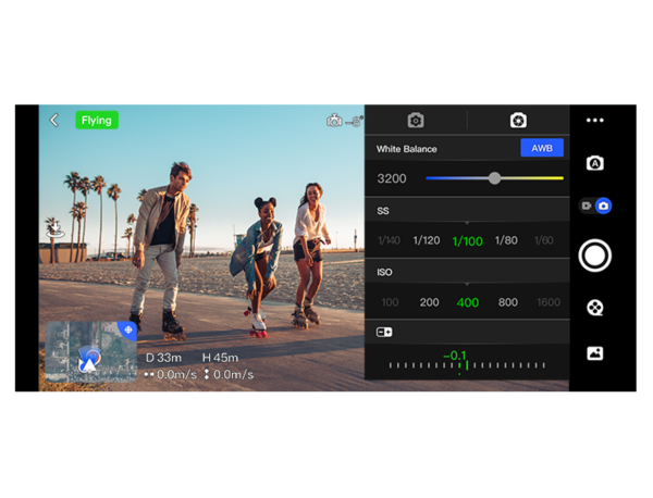Potensic ATOM Drone Fly More Combo Gray Remote Controller-10
