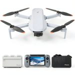 Potensic ATOM 2 Drone Fly More Combo Remote Controller Gray-0