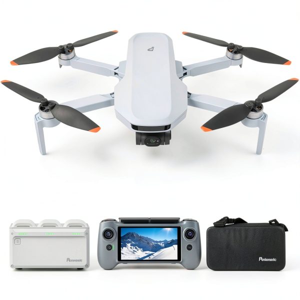 Potensic ATOM 2 Drone Fly More Combo Remote Controller Gray-0