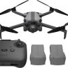 SKYROVER X1 8K Drone Fly More Combo Gray Remote Controller-0