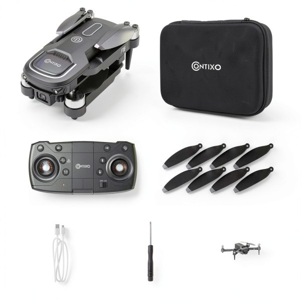 Contixo F16 Ziro Stunt Drone 1080P HD Camera Foldable-1