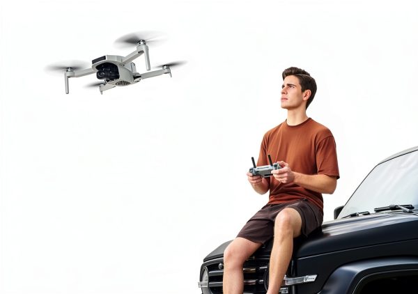 Potensic ATOM 2 Drone Fly More Combo Remote Controller Gray-13