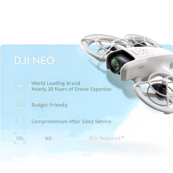 DJI Neo Drone Mini 4K Quadcopter Palm Takeoff Bundle-4