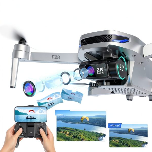 Contixo F28 Stratus 2K GPS Drone Intelligent Flight Modes-5