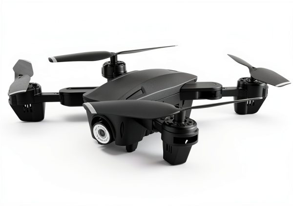 Vivitar Sky Hawk Foldable Drone Remote Black Quadcopter-3