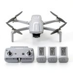 Snaptain P40 Lite 3 Axis Gimbal Camera Drone Bundle Gray-0