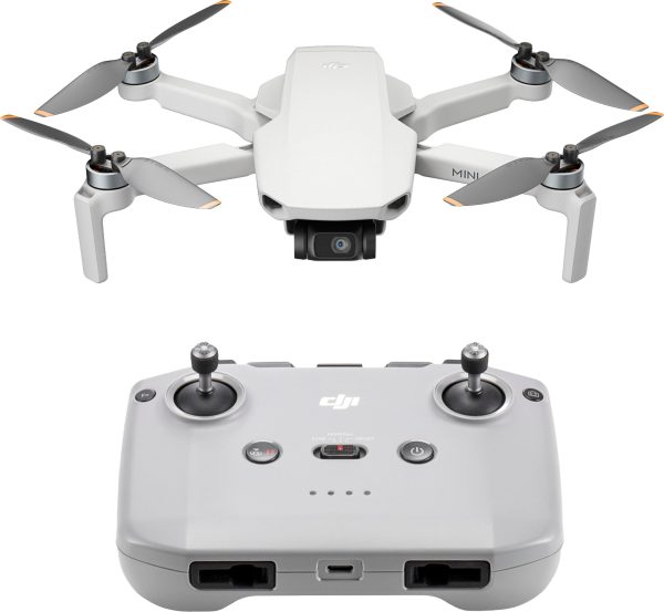 DJI Mini 4K Drone Remote Control Gray Aerial Photography-0