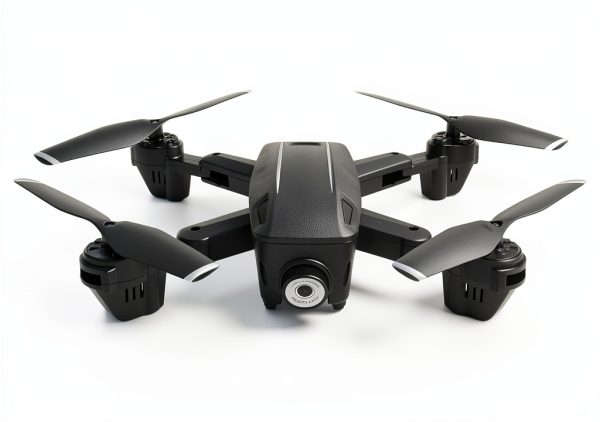 Vivitar Sky Hawk Foldable Drone Remote Black Quadcopter-1