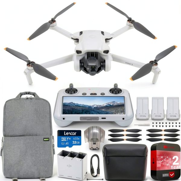 DJI Mini 3 Drone Lightweight Compact Quadcopter Fly More-0