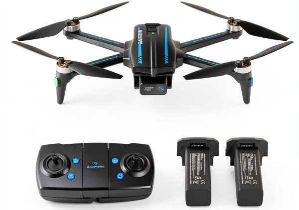 Snaptain S5C Ultra 1080p Camera Drone Remote Controller Gray-0