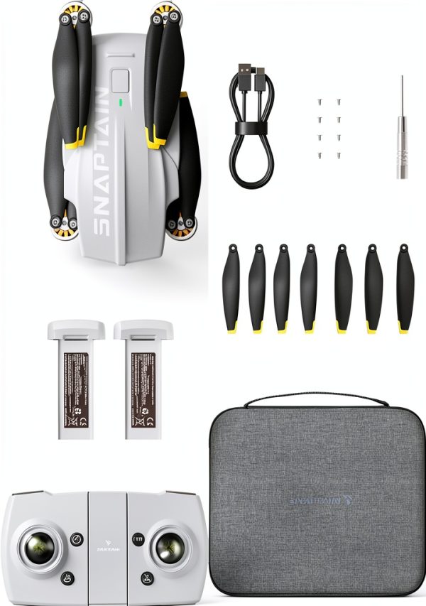 Snaptain P10 4K Camera Drone Remote Controller Gray-4