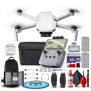DJI Mini 4K Drone Bundle with RC Remote and Accessories-0