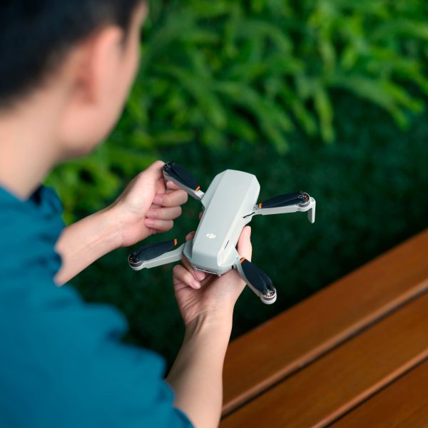 DJI Mini 4K Drone Remote Control Gray Aerial Photography-5