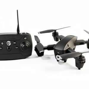 Vivitar Sky Hawk Foldable Drone Remote Black Quadcopter-0