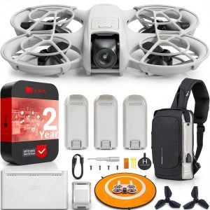 DJI Neo Drone Mini 4K Quadcopter Palm Takeoff Bundle-0
