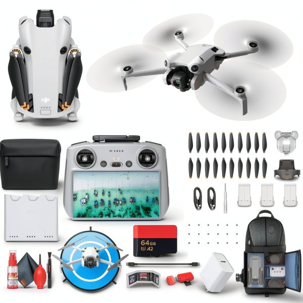 DJI Mini 4 Pro Drone 4K HDR Obstacle Avoidance Travel-0