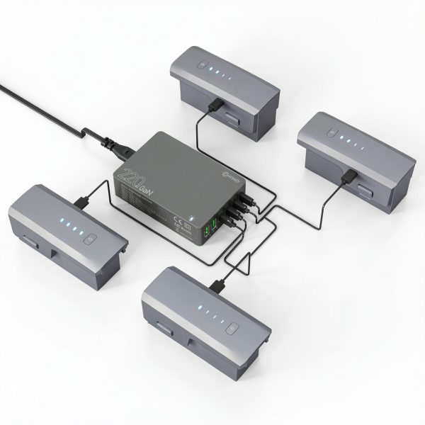 Contixo F33 Vortex Drone 4K GPS Travel Bundle 4 Batteries-10