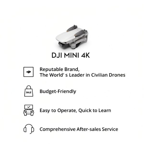 DJI Mini 4K Drone Bundle with RC Remote and Accessories-4