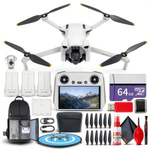 DJI Mini 3 Drone 4K HDR Camera Fly More Combo Bundle-0