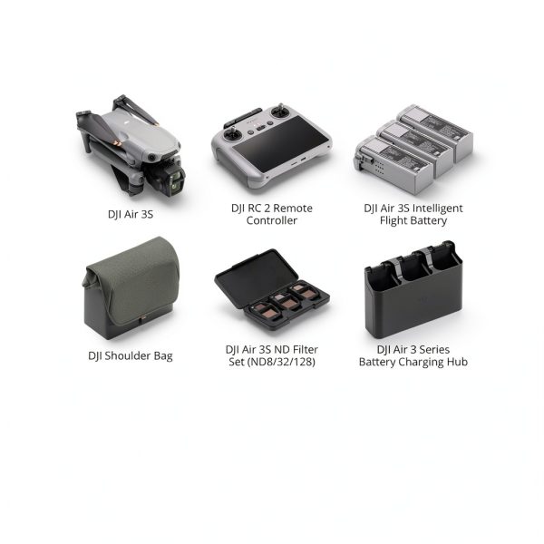 DJI Air 3S Drone 4K HDR Video Dual Camera Fly More Combo-5